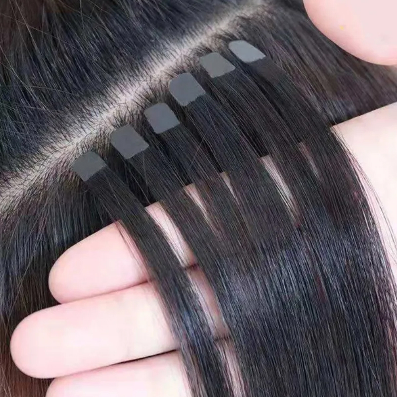 Invisible Tape In Extensions Real Hair - Mini fita extensões de cabelo humano