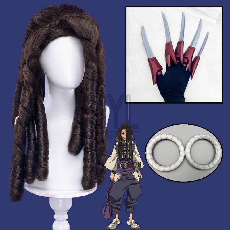 Synthetic Braided Wigs For Black Women - Peruca de cosplay anime gachiakuta jabber