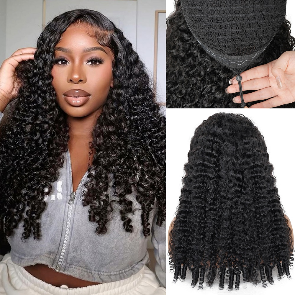 Human Hair Wigs - Perucas de Cabelo Humano Cacheado Natural