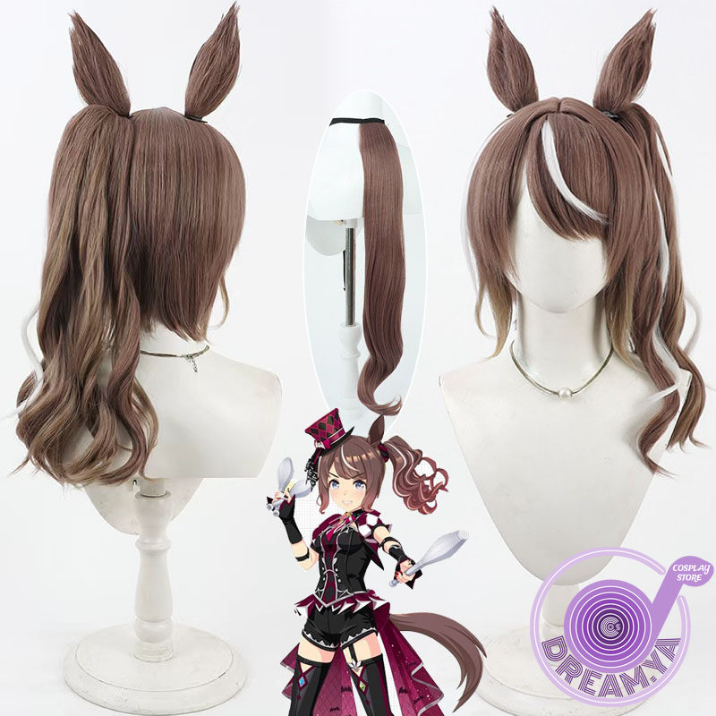 Synthetic Wigs - Peruca de Cosplay Highkey Hallowed Uma