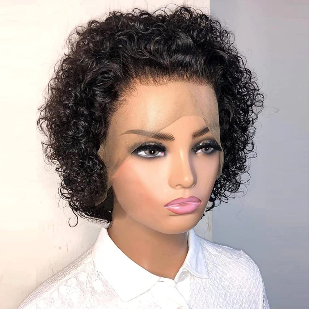 Short Pixie Cut Wig Human Hair Cheap - Perucas Pixie Cut 13x4, Perucas Pixie