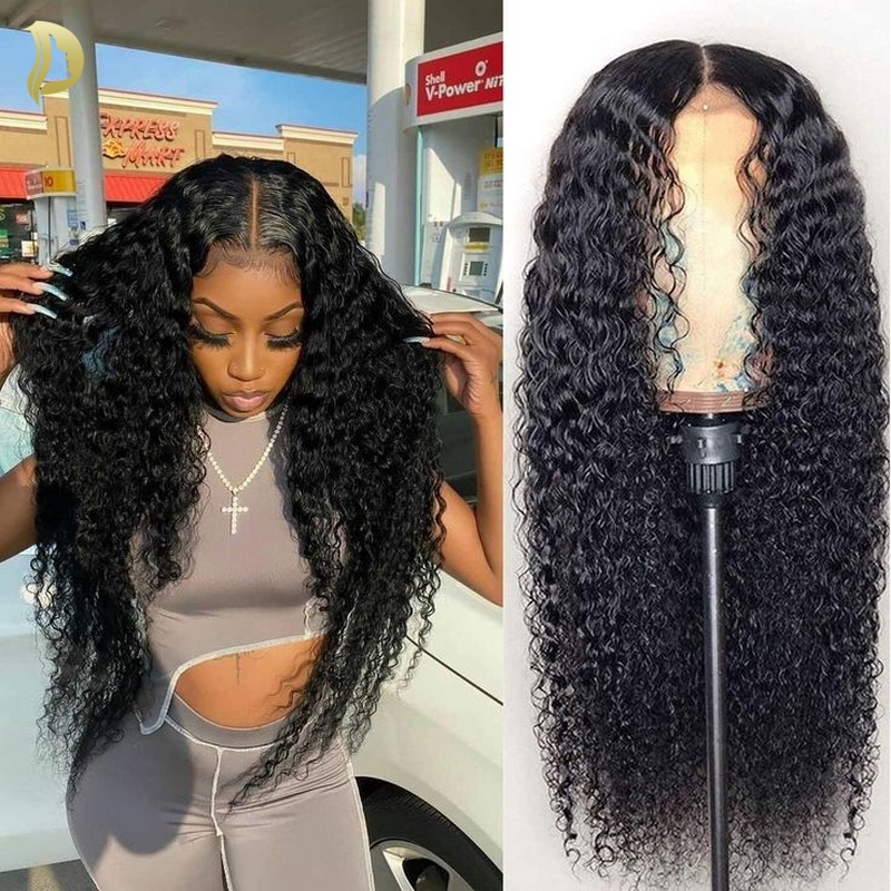 Human Hair Wigs - 13x4 hd peruca frontal do laço