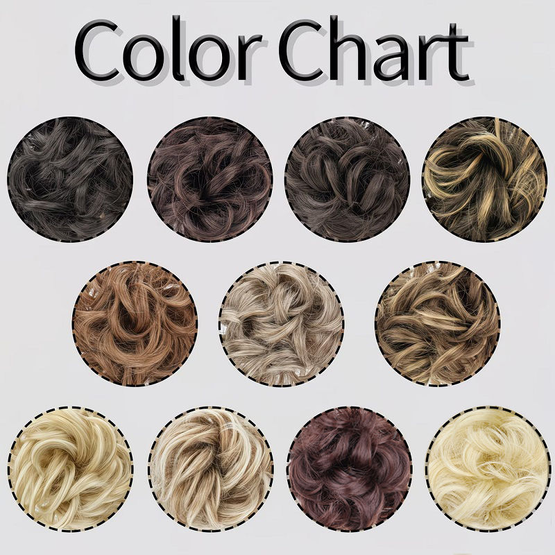 Coque Sintético Desgrenhado co - Claw Clip Messy Bun Hair Piece avaliação e preço