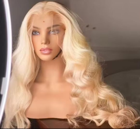 Peruca Loira 613 Longa com Ond - 613 Blonde Body Wave Lace Front Wig avaliação e preço