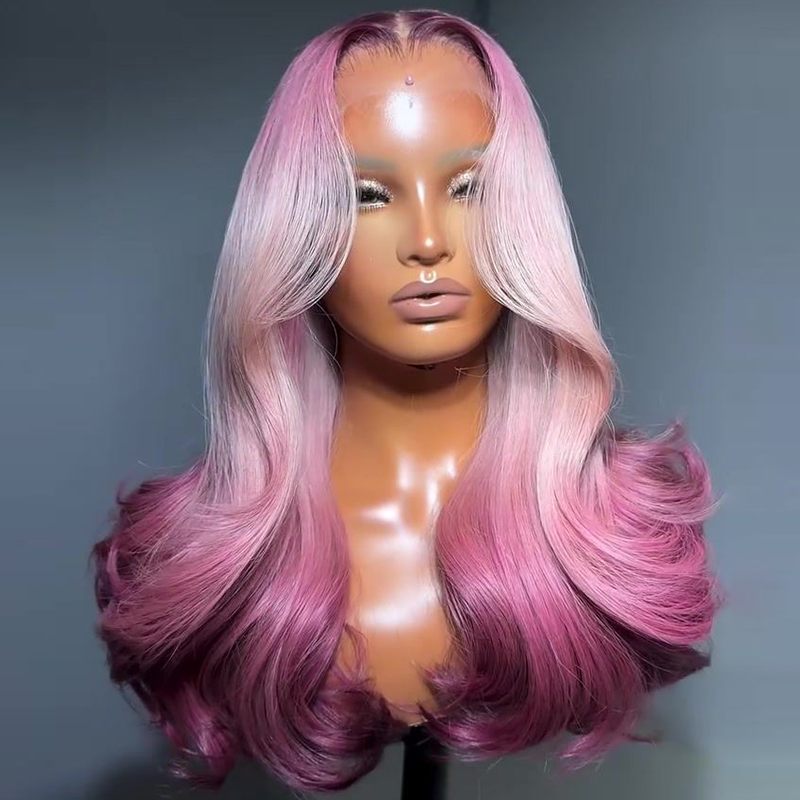 Peruca de Cabelo Humano com Re - 613 Blonde Body Wave Lace Front Wig avaliação e preço