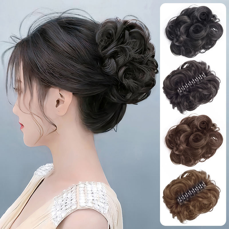 Novo Coque Sintético Desgrenha - Claw Clip Messy Bun Hair Piece avaliação e preço