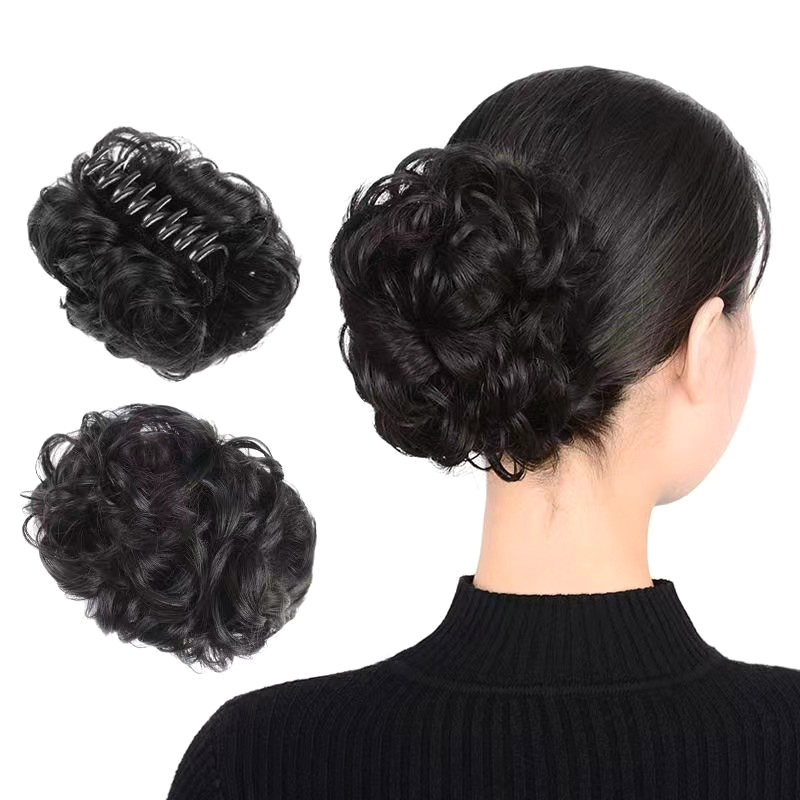 Novo Coque Sintético Desgrenha - Claw Clip Messy Bun Hair Piece avaliação e preço