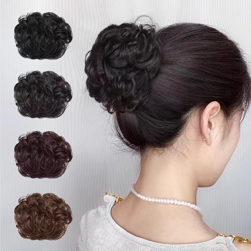 Novo Coque Sintético Desgrenha - Claw Clip Messy Bun Hair Piece avaliação e preço
