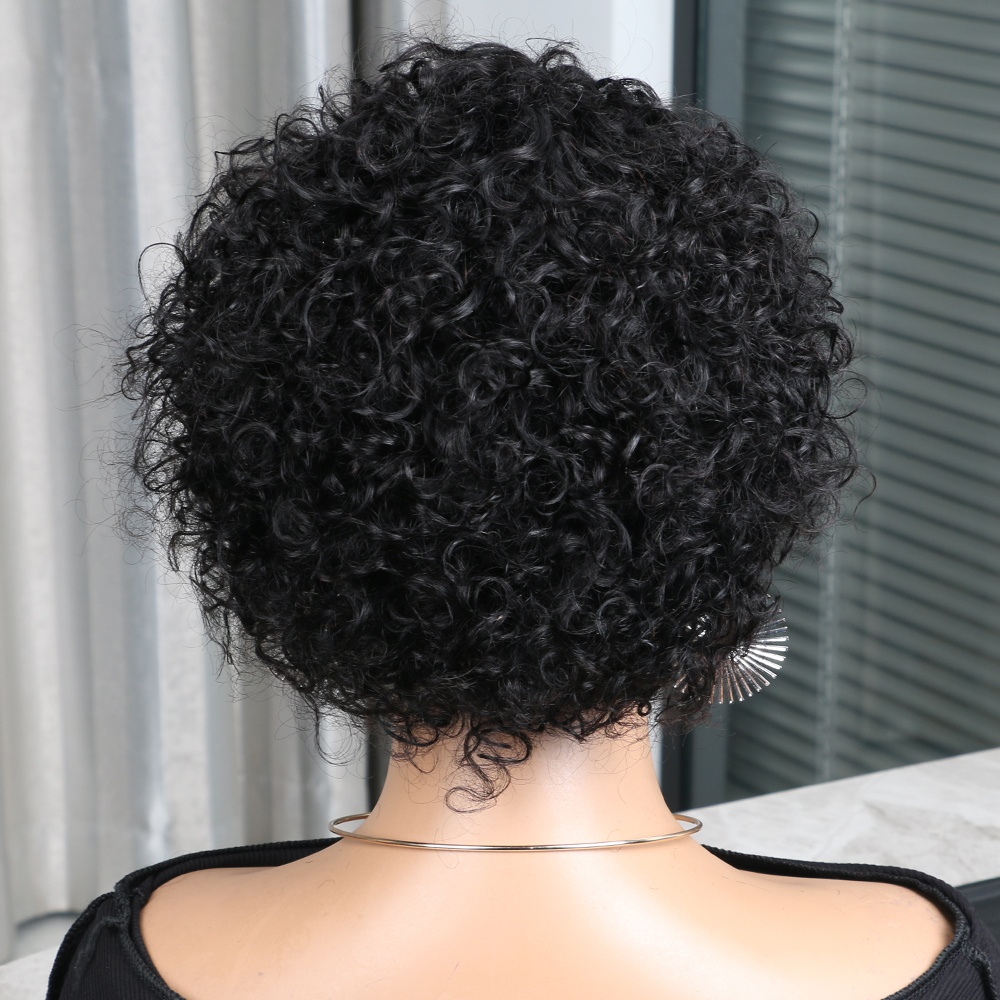 Peruca Pixie Cut de Cabelo Hum - Short Pixie Cut Wig Human Hair Cheap avaliação e preço