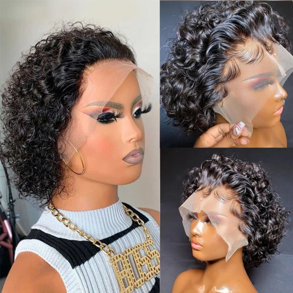 Peruca Pixie Cut de Cabelo Hum - Short Pixie Cut Wig Human Hair Cheap avaliação e preço