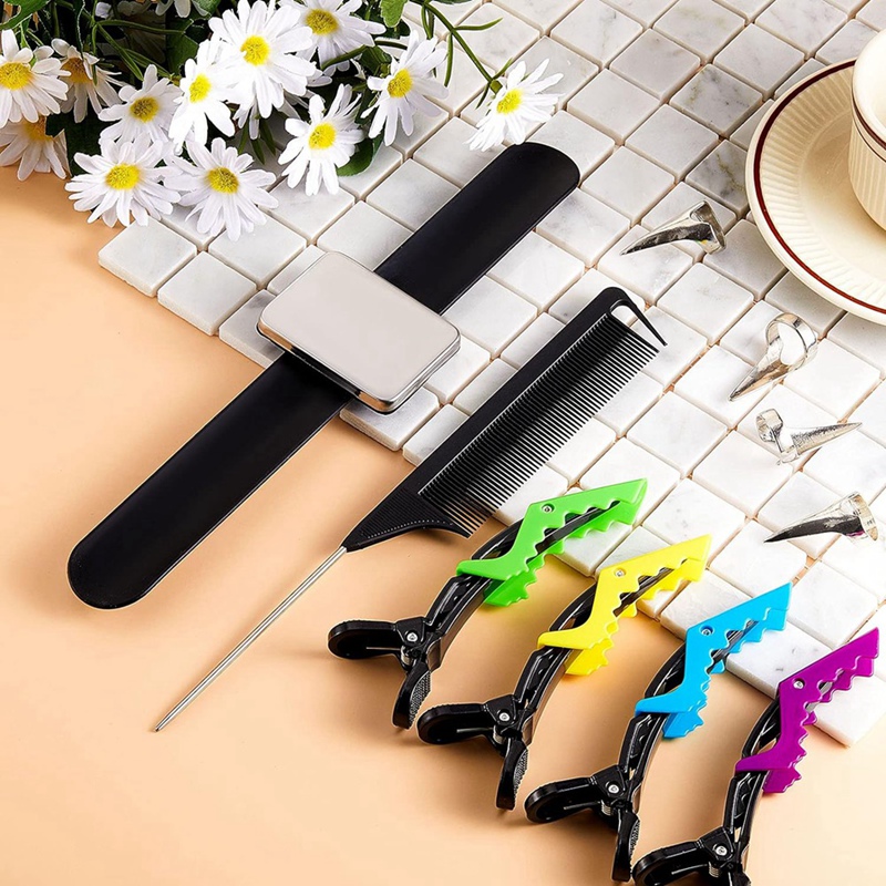 8 Peças: Anel de Separação de  - Hair Clips avaliação e preço