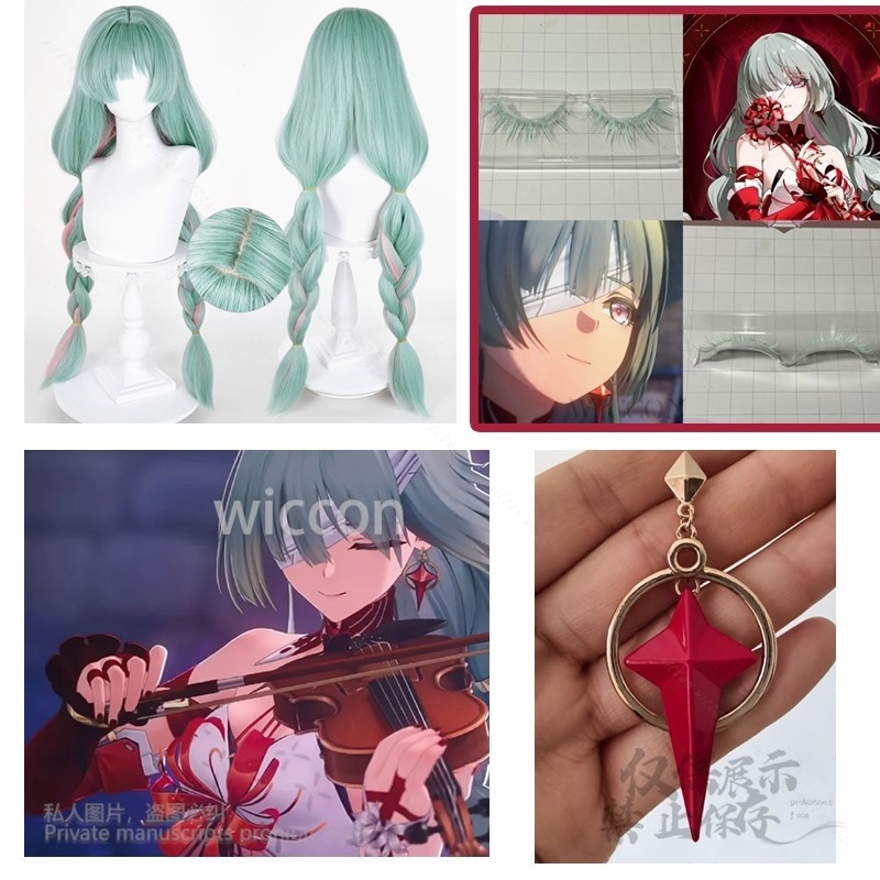 Anime phrolova cosplay peruca  - Synthetic Wigs avaliação e preço