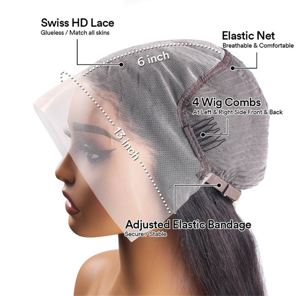 36 Polegada onda profunda p4/2 - Lace Front Wigs avaliação e preço