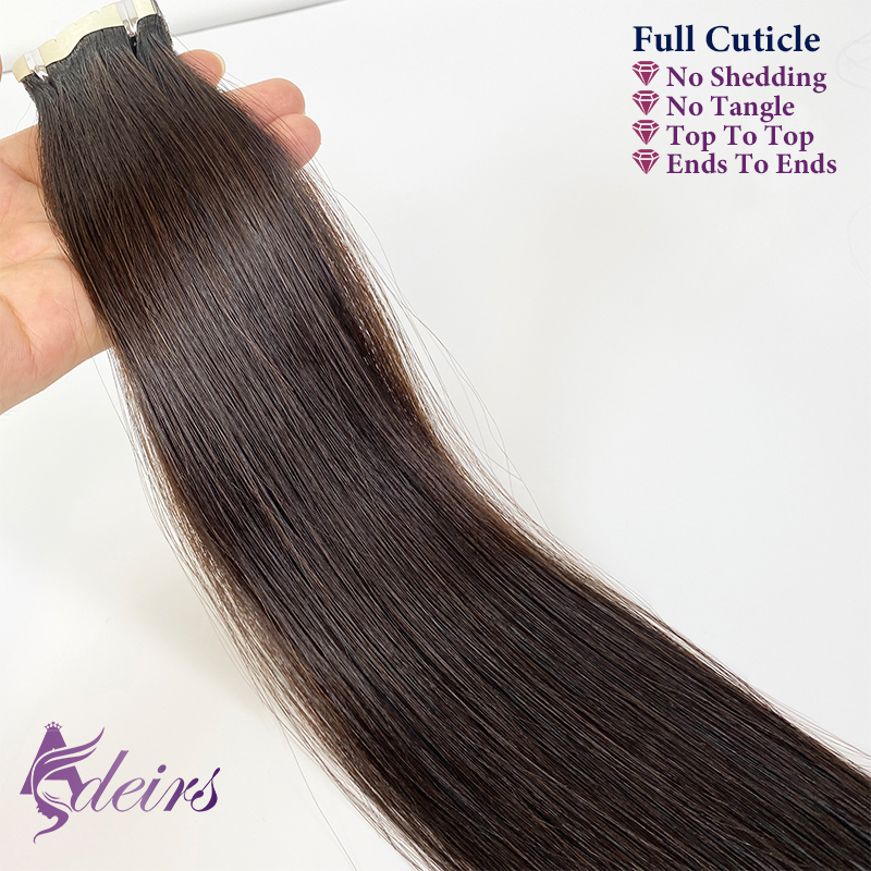 Adidos mini fita em extensões  - Invisible Tape In Extensions Real Hair avaliação e preço