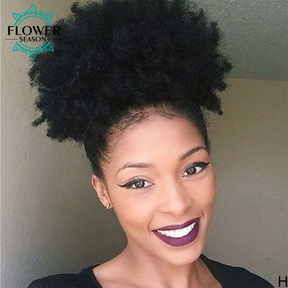 Rabo de cavalo encaracolado pe - Seamless Clip In Hair Extensions Human Hair avaliação e preço