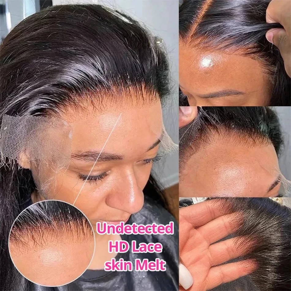 Perucas de Cabelo Humano Liso  - Lace Front Wigs avaliação e preço